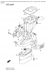 405A - Drive  Shaft  Housing (405A - ������ ���� ��������)