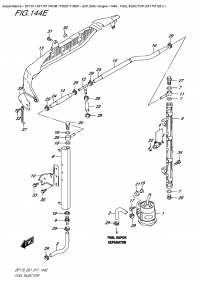 144E  -  Fuel  Injector    (Df175T  E01) (144E -    (Df175T E01))