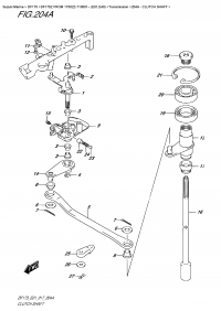 204A  -  Clutch Shaft (204A -  )