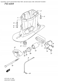 405A  -  Drive Shaft Housing (405A -   )