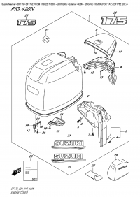 420N  -  Engine Cover  (For  Yay)  (Df175Z  E01) (420N - ������ ��������� (�����) (��� ������� ������� ����� (�������)) (Df175Z E01))