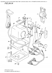 541A  -  Opt:remote  Control  Assy  Dual  (1) (541A - :     Dual (1))