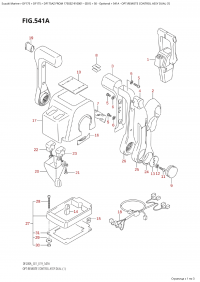 541A - Opt:remote Control Assy Dual (1) (541A - :     Dual (1))