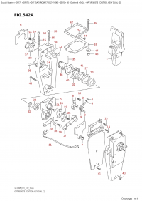 542A - Opt:remote Control Assy Dual (2) (542A - :     Dual (2))