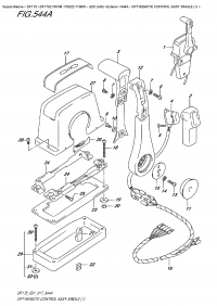 544A  -  Opt:remote  Control  Assy  Single  (1) (544A -    ,  (1))