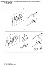 601A  -  Opt:multi  Function  Gauge  (1) (601A - : multi Function Gauge (1))