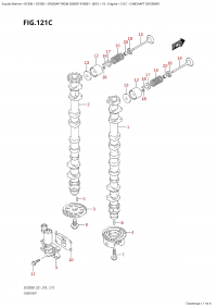 121C - Camshaft (Df200Ap) (121C -   (Df200Ap))