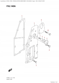 140A - Exhaust Cover (140A -   )