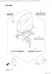 420E - Engine Cover (Df200Ap:e01) (420E -   () (Df200Ap: e01))