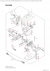 543A - Opt:remote Control Assy Single (543A -    , )