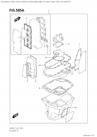 585A - Opt:gasket Set (585A - :  )