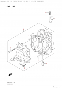 113A - Cylinder Block (113A -  )