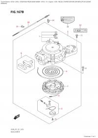 167B  -  Recoil  Starter  (Df9.9Bt,Df9.9Bth,Df15At,Df20At, (167B -   (Df9.9Bt, Df9.9Bth, Df15At, Df20At,)