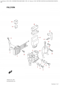 310N - Rectifier /  Ignition Coil ((Df20Ar,Df20At,Df20Ath):020) (310N -  /   ( (Df20Ar, Df20At, Df20Ath) : 020))