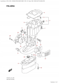 405A - Drive Shaft Housing (P01) (405A -    (P01))