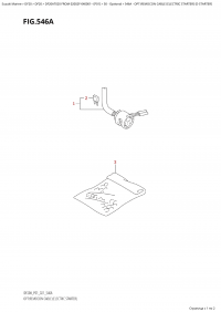 546A - Opt:remocon  Cable (Electric  Starter)  (E-Starter) (546A - :    () (  ))