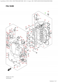 163B - Throttle Body  (Df225T,Df225Z,Df250T,Df250Z) (163B -   (Df225T, Df225Z, Df250T, Df250Z))