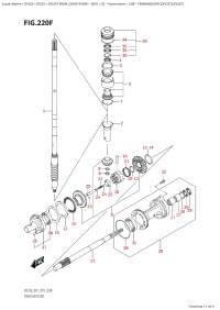 220F - Transmission (Df225T,Df250T) (220F -  (Df225T, Df250T))