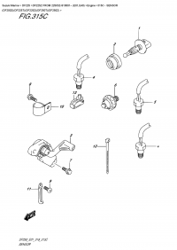 315C  -  Sensor (Df200Z)(Df225T)(Df225Z)(Df250T)(Df250Z) (315C -  (Df200Z) (Df225T) (Df225Z) (Df250T) (Df250Z))