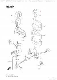 326A  -  Ptt  Switch  /  Engine  Control  Unit (Df200T,Df200Z, (326A -   /    (Df200T, Df200Z,)