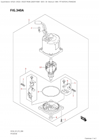 340A - Ptt Motor (L-Transom) (340A -   (L-Transom))