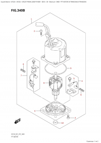 340B - Ptt Motor  (X-Transom,Xx-Transom) (340B -   (X-Transom, Xx-Transom))