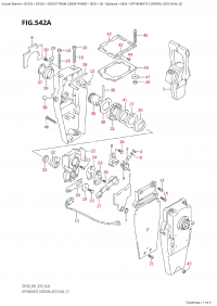 542A - Opt:remote Control Assy Dual (2) (542A - :     Dual (2))