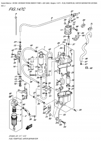 147C  -  Fuel Pump/fuel  Vapor  Separator  (Df250A  E01) (147C -   /    (Df250A E01))
