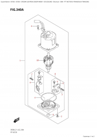 340A - Ptt Motor  (X-Transom,Xx-Transom) (340A -   (X-Transom, Xx-Transom))