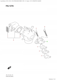 127A - Intake Pipe / Silencer (127A -   / )