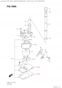 160A - Water Pump (E01) (160A -   (E01))