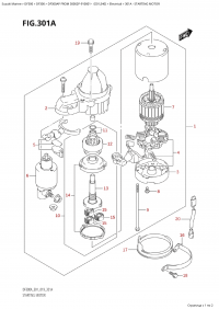 301A - Starting Motor (301A -  )