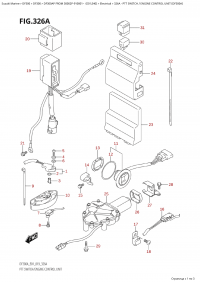 326A  -  Ptt  Switch  /  Engine  Control  Unit  (Df300A) (326A -   /    (Df300A))