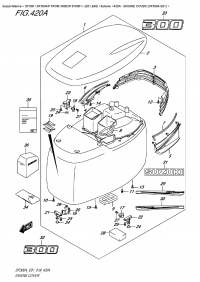 420A  -  Engine Cover  (Df300A  E01) (420A -   () (Df300A E01))