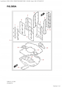 585A - Opt:gasket Set (585A - :  )