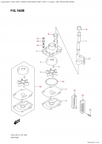 160B - Water Pump (Df30A) (160B -   (Df30A))