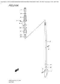 210A  -  Shift  Rod (210A -  )