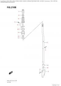 210B - Shift Rod (210B -  )