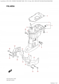 405A - Drive Shaft Housing (Df25A,Df25Ar,Df30Ar) (405A -    (Df25A, Df25Ar, Df30Ar))