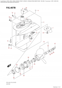 407B - Gear Case (407B -   )