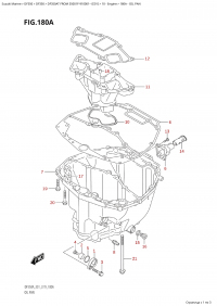 180A - Oil Pan (180A -  )