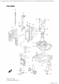 326A - Ptt Switch  /  Engine Control Unit  (Df350A) (326A -   /    (Df350A))