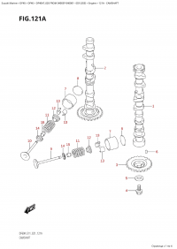 121A - Camshaft (121A -  )