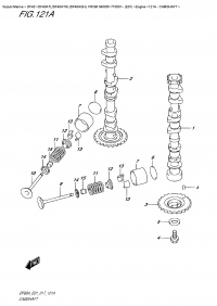 121A  -  Camshaft (121A -  )