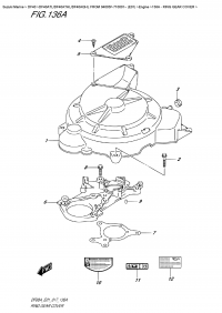 136A  -  Ring  Gear  Cover (136A -   )