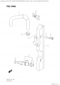 144A - Fuel Injector (E01,E03,E11,E34) (144A - ��������� �������� (E01, E03, E11, E34))