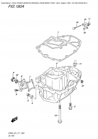 180A  -  Oil  Pan  (Df40A  E01) (180A -   (Df40A E01))