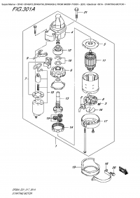 301A  -  Starting  Motor (301A -  )