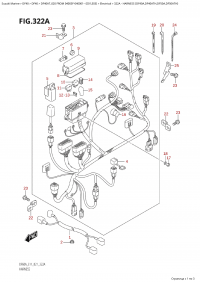 322A - Harness (Df40A,Df40Ath,Df50A,Df50Ath) (322A -   (Df40A, Df40Ath, Df50A, Df50Ath))