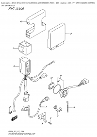 326A  -  Ptt  Switch/engine  Control  Unit  (Df40A  E01) (326A - ������������� ������������ / ���� ���������� ���������� (Df40A E01))